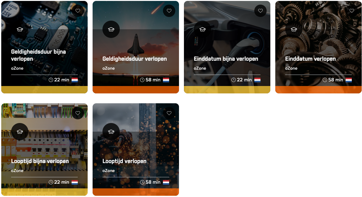 Screenshot onderwerp datuminstellingen